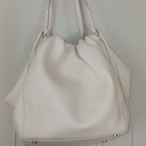 Cream Leather Bag